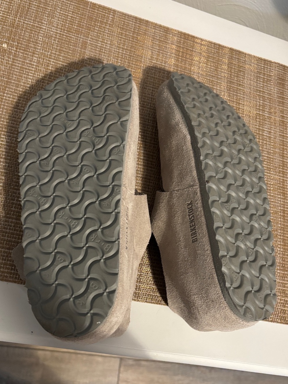 Birkenstock Women’s Size 41 Suede Mary Jane Shoes in Gray - Picture 4 of 4